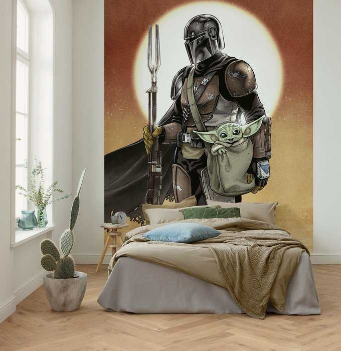Standard Non-woven Star Wars The Mandalorian and Grogu