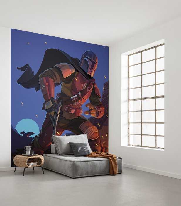 Standard Non-woven Star Wars The Mandalorian Big Ambush