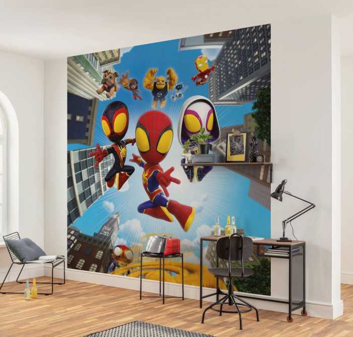 Standard Non-woven Marvel Spidey and His Amazing Friends Web Spinners