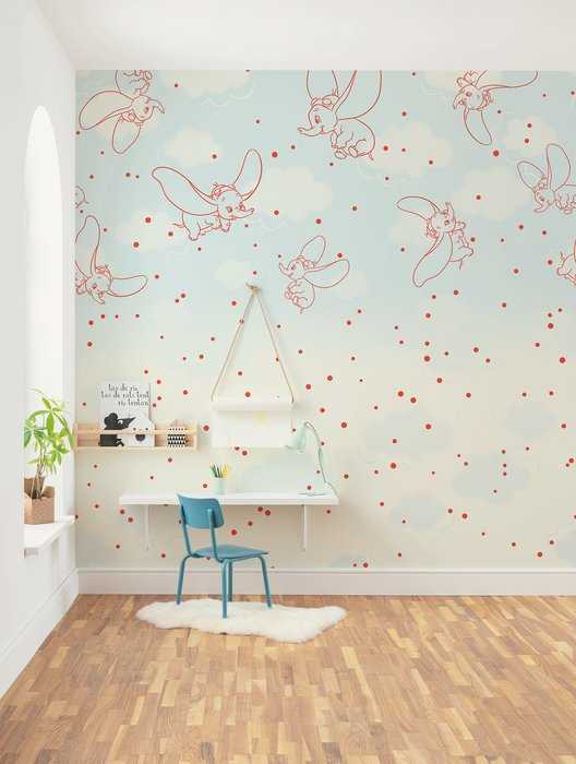Standard Non-woven Disney Dumbo Clouds