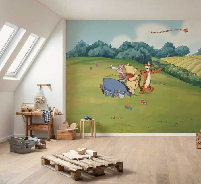 Standard Non-woven Disney Winnie the Pooh Adventure