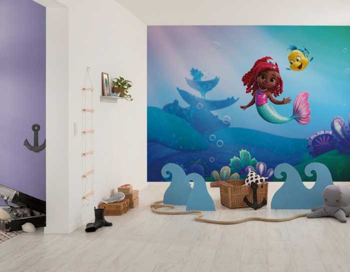 Standard Non-woven Disney Ariel  Junior Friends