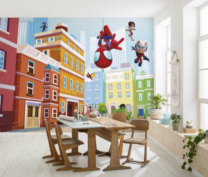 Standard Non-woven Marvel Spidey and His Amazing Friends City
