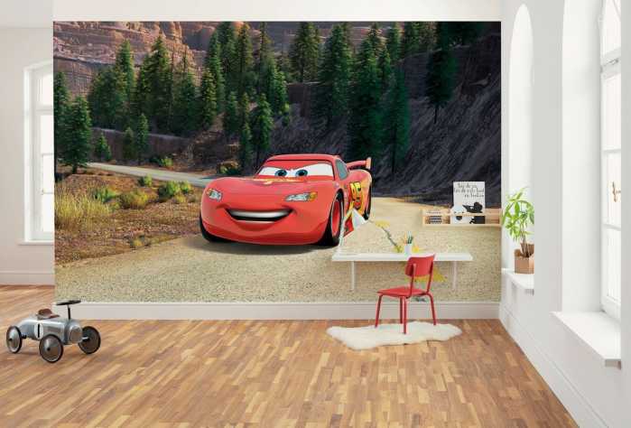 Standard Non-woven Disney and Pixar Cars Every Road has a Story