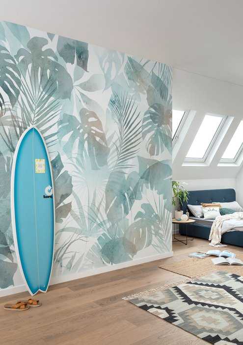 Standard Non-woven Aqua Flora