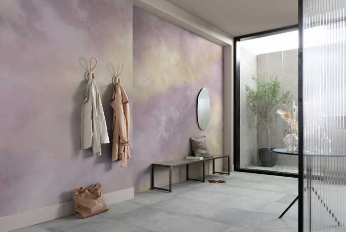 Standard Non-woven Lavender Clouds