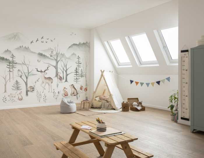 Standard Non-woven Zuhause im Wald