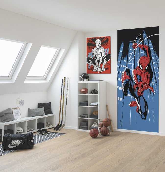 Standard Non-woven Spider-Man Rooftop-Rockin