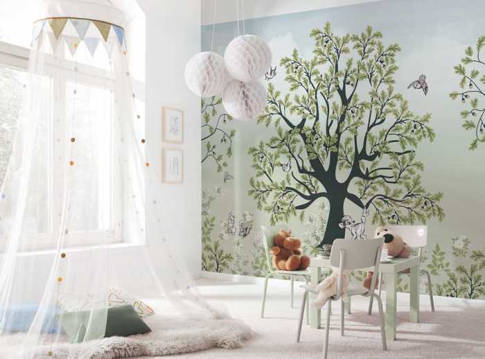 Standard Non-woven Bambi Forest Friends