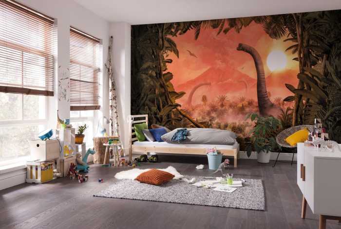 Standard Non-woven Brachiosaurus Panorama