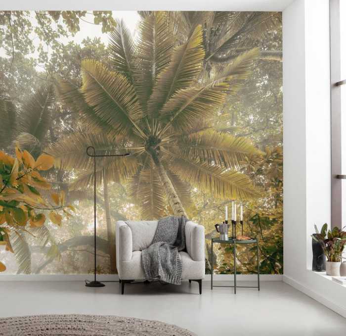 Premium Non-Woven Palms Panorama