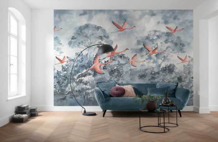 Standard Non-woven Flamingos in the Sky