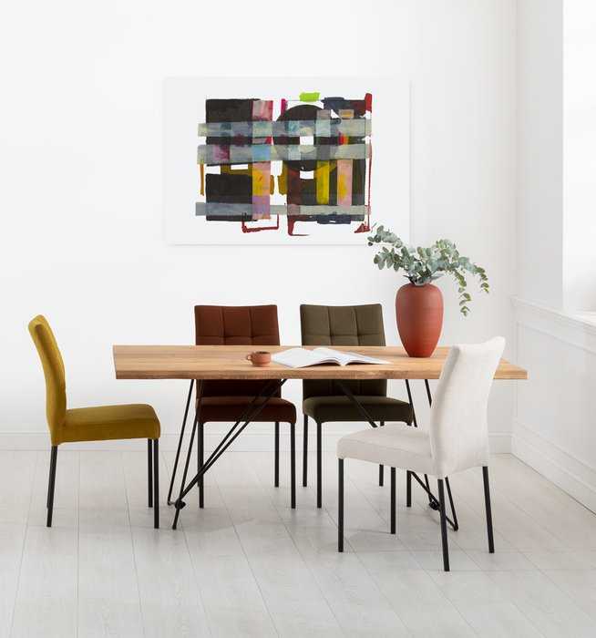 Vlies Bild auf Keilrahmen/ Echtholzrahmen Lounge