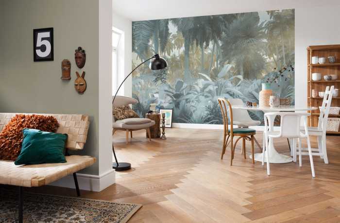 Premium Non-Woven Misty Jungle