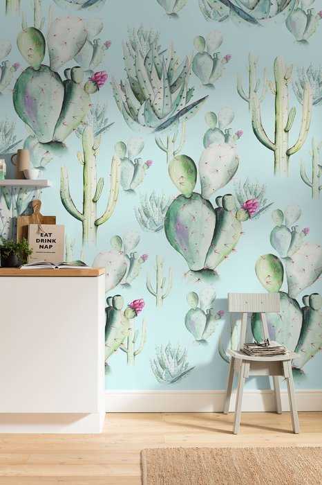 Premium Non-Woven Cactus Blue