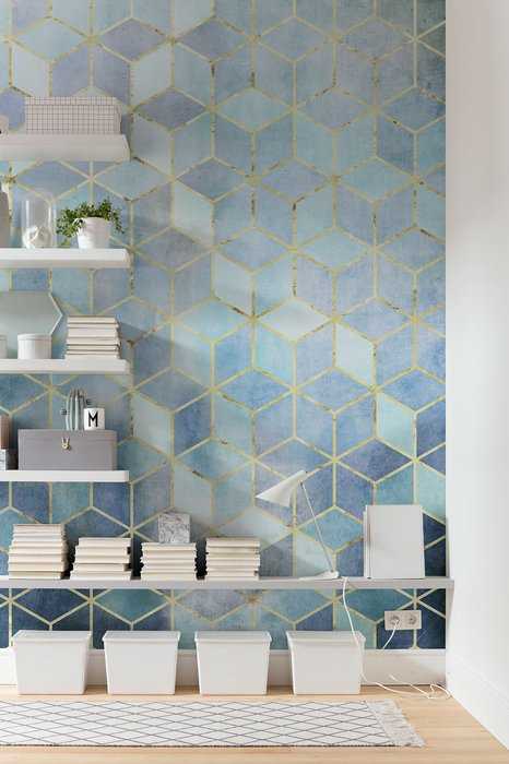 Premium Non-Woven Mosaik Azzuro