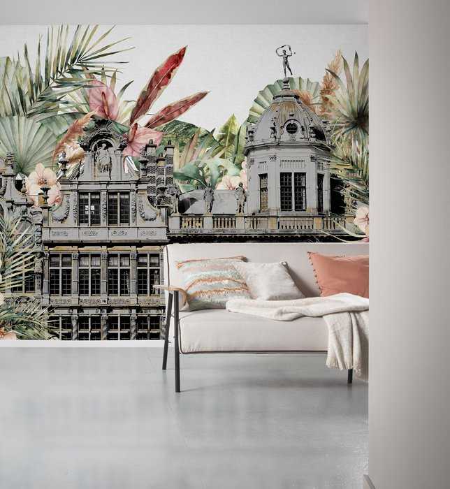 Premium Non-Woven Tropical Palace