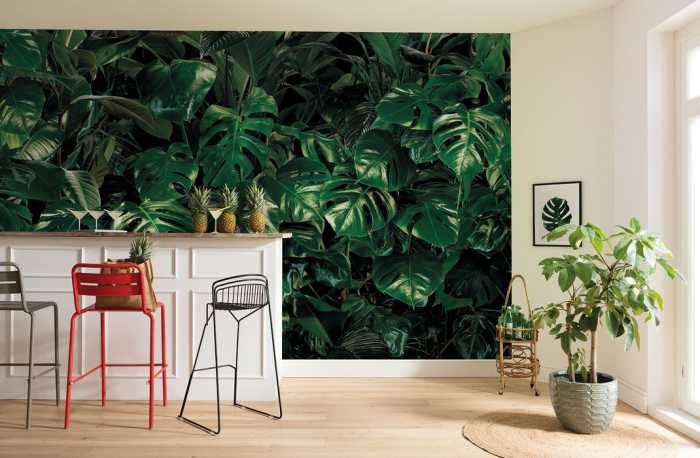 Premium Non-Woven Tropical Wall