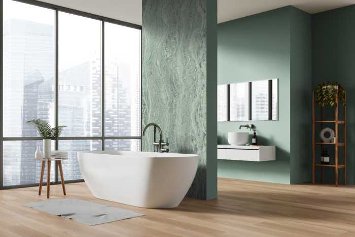 Premium Non-Woven Marble Mint