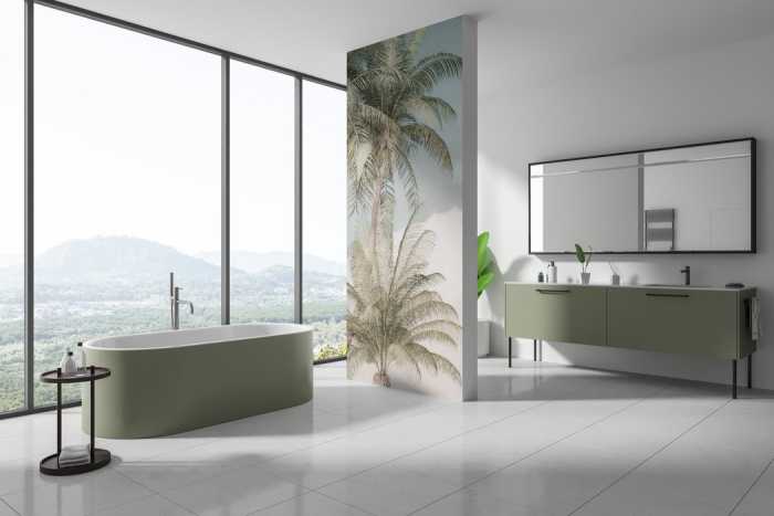 Premium Non-Woven Palm Oasis