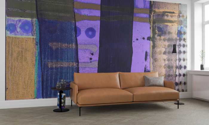 Premium Non-Woven Routes Fitting darkblue-apricot