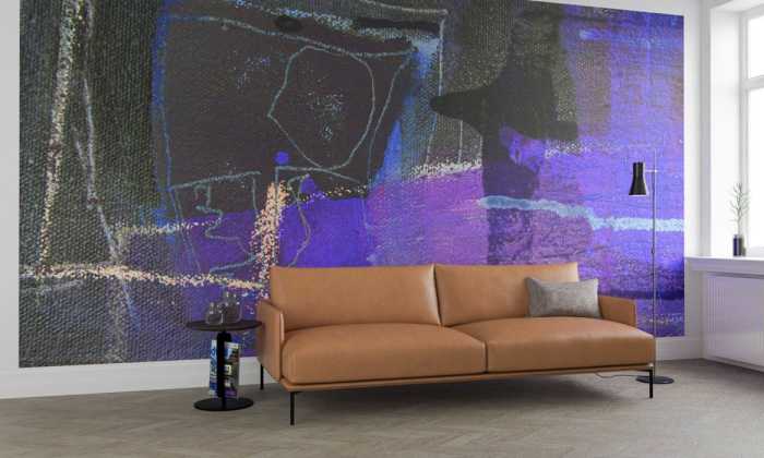 Premium Non-Woven Rooms Opening darkgrey-violett