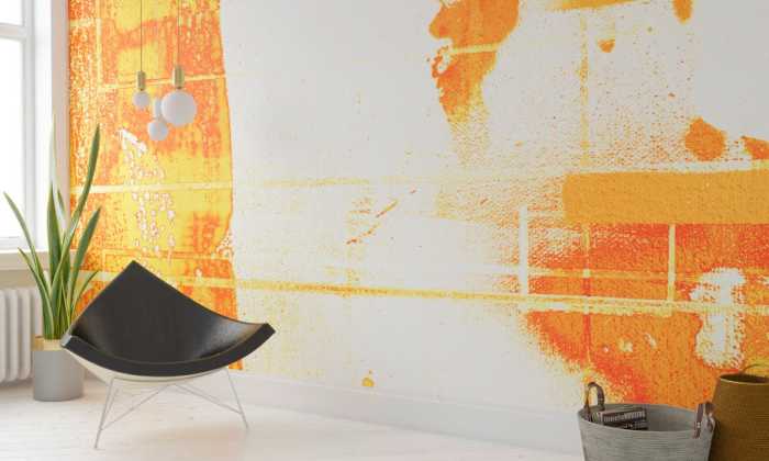 Premium Non-Woven Drops Lapping orange