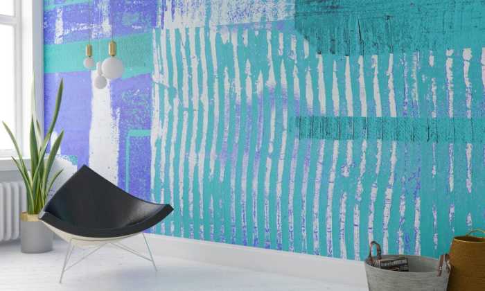 Premium Non-Woven Lines Mellow turquise