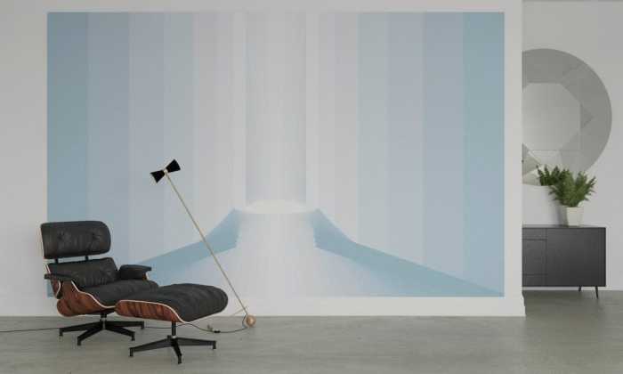 Premium Non-Woven Auroville Pillar bleu