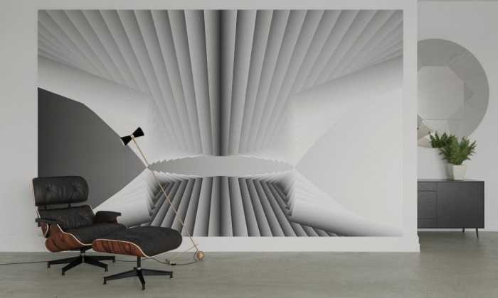 Premium Non-Woven Auroville Space lightblack