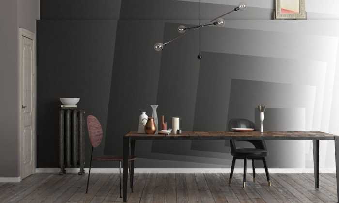 Premium Non-Woven Blocking Blend Oblique black-grey