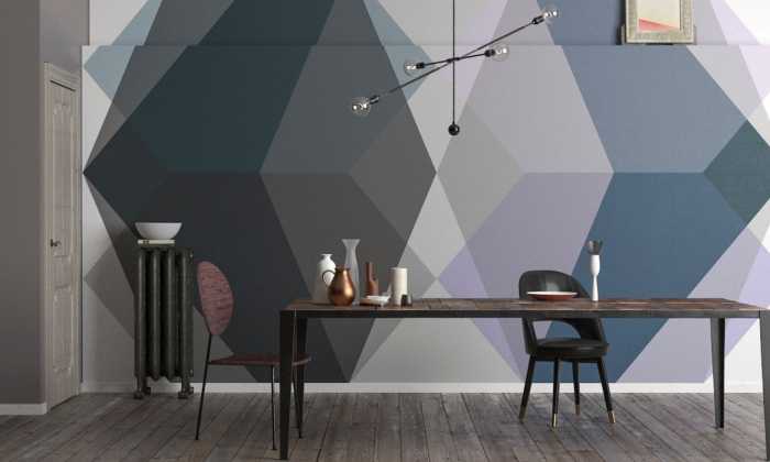 Premium Non-Woven Gem Stone Kite petrol-grey