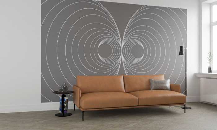 Premium Non-Woven Infinite Glimpse Mirage grey-white