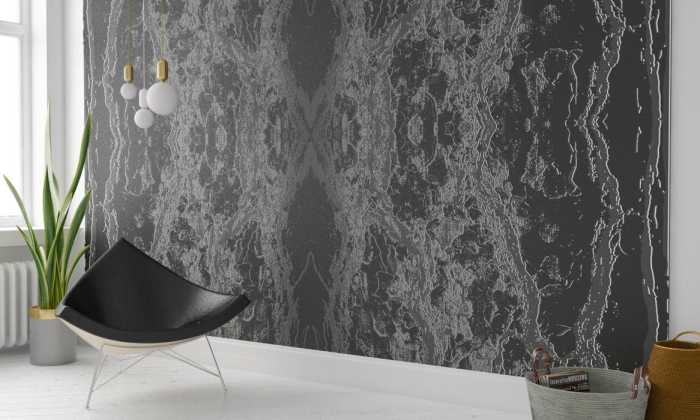 Premium Non-Woven Oak Bark black-whitedarkgrey