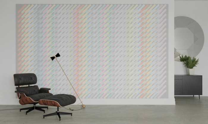 Premium Non-Woven Structure Hatching lightgrey-pastell