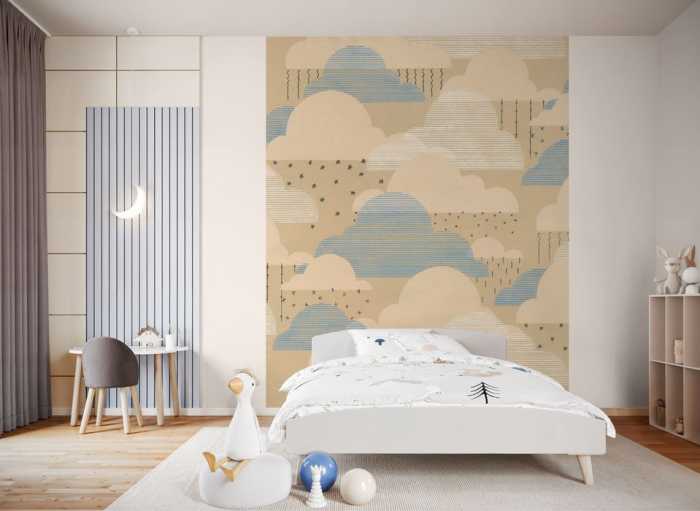 Standard Non-woven Happy Clouds