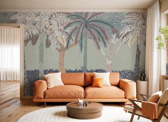 Standard Non-woven Patterned Palms