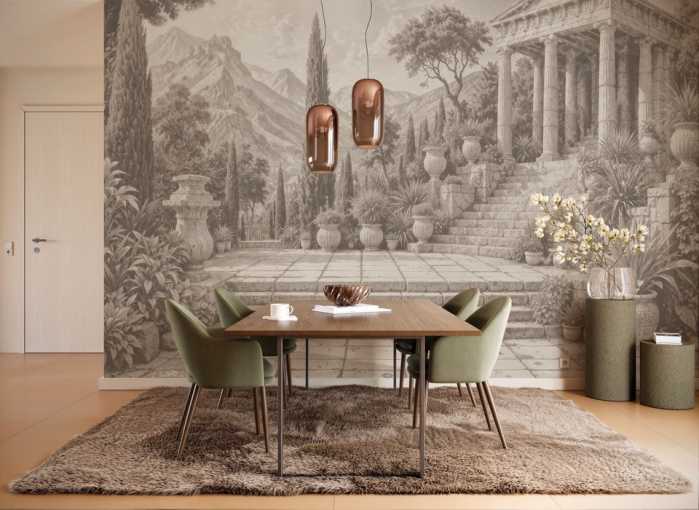 Standard Non-woven Trompe l'oeil