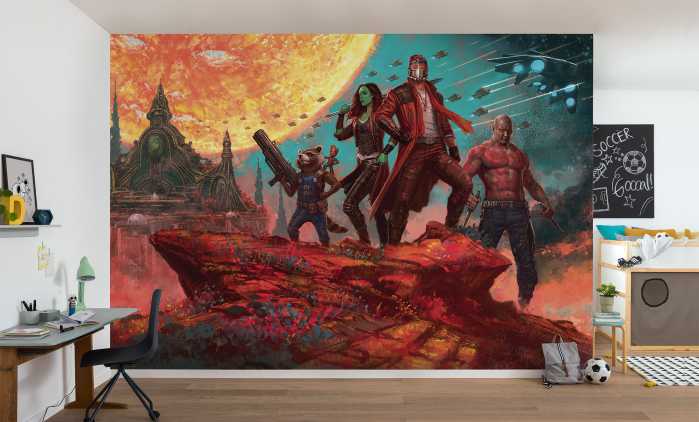 Digital wallpaper Guardians of the Galaxy Panorama