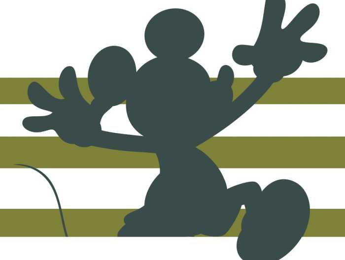 Poster Mickey Shadow