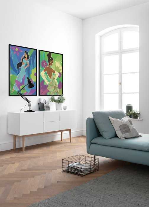 Poster Disney Princess Tiana in Green