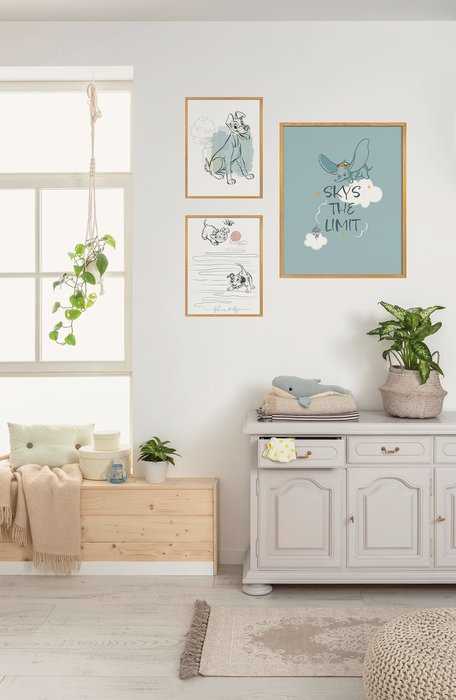 Poster Disney Animals Dogs and Cats Playground