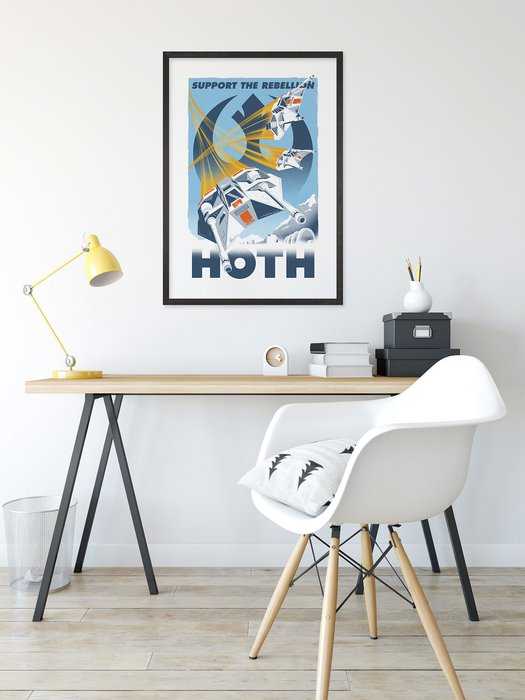Poster Star Wars - Hoth Temporary Headquarter