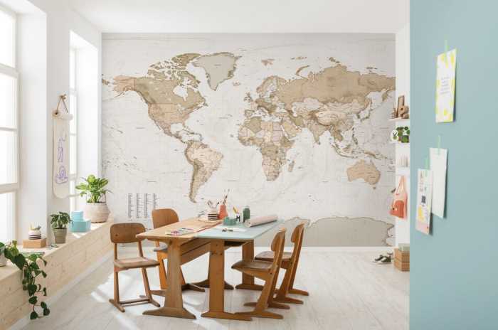 Standard Non-woven Earth Map