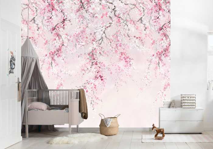 Digital wallpaper Kirschblüten