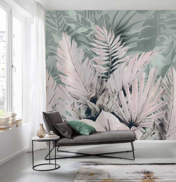 Digital wallpaper Palmiers Tropicaux