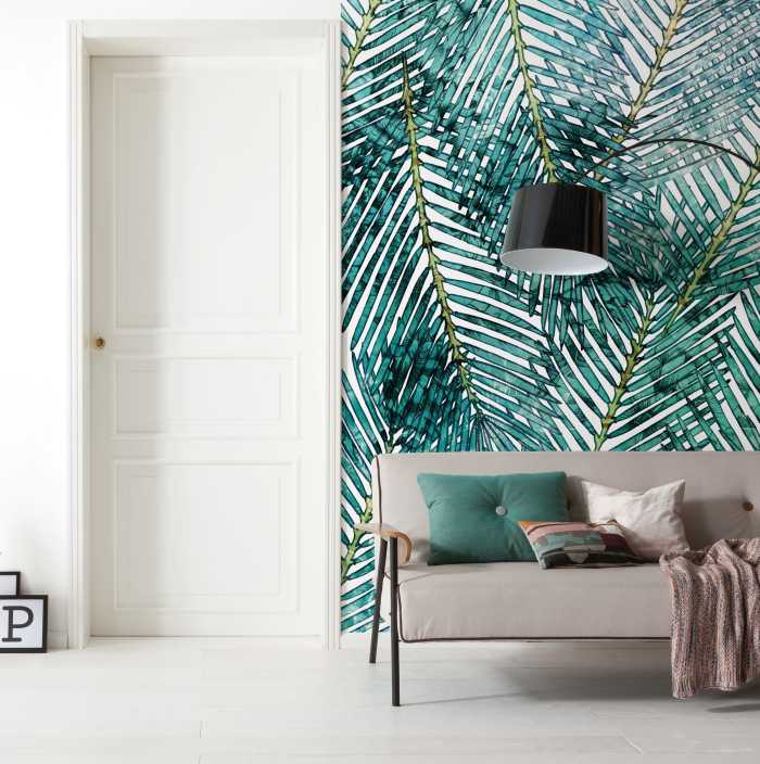 Digital wallpaper Palm Canopy