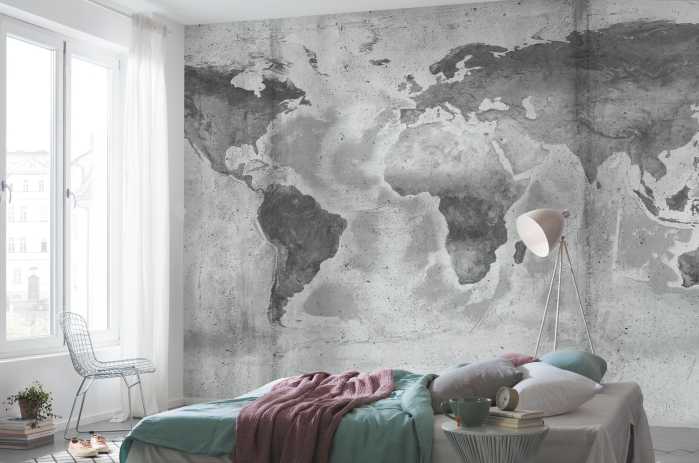 Digital wallpaper Concrete World