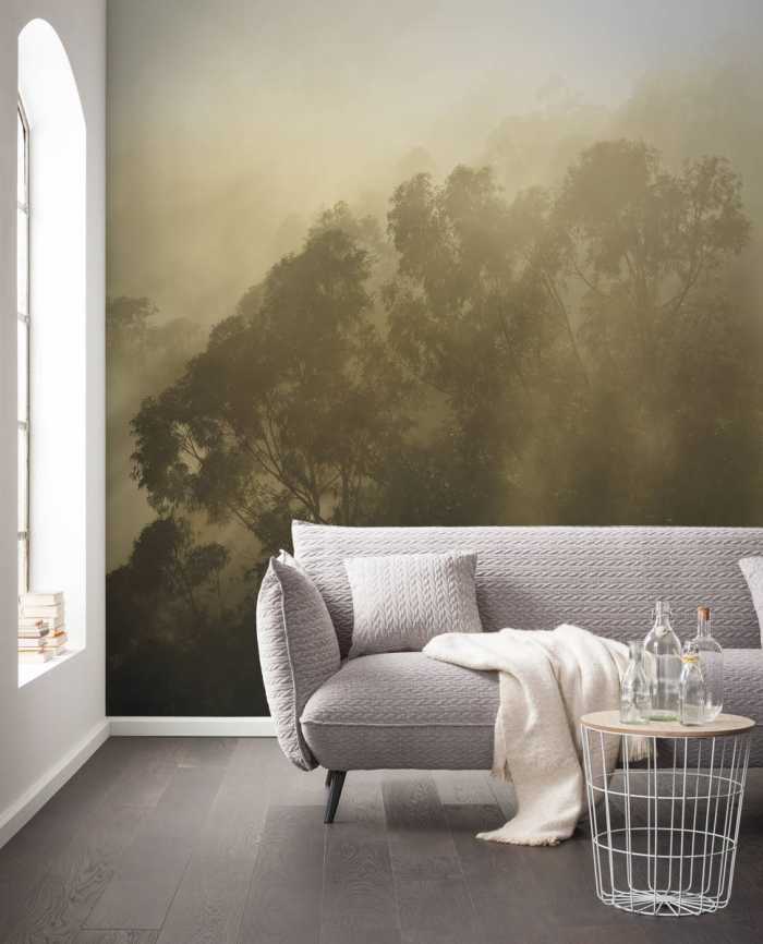 Digital wallpaper Misty Mountain