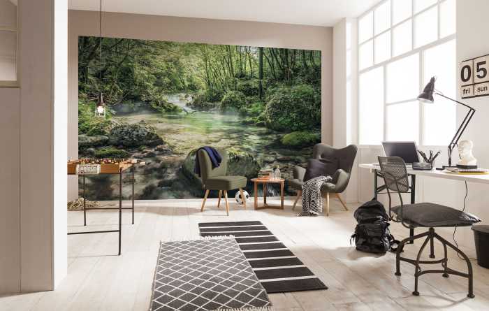Digital wallpaper Tranquil Pool